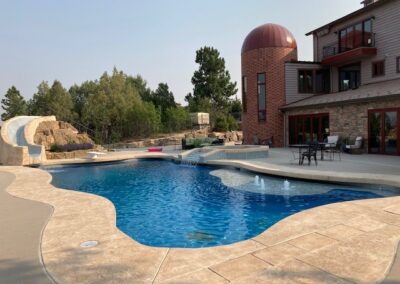 Custom Slide and Waterfall with Bubbler Feature - Douglas County, CO