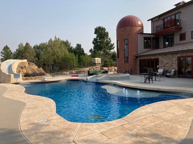 Custom Slide and Waterfall - Douglas County, CO Custom Slide and Waterfall - Douglas County, CO
