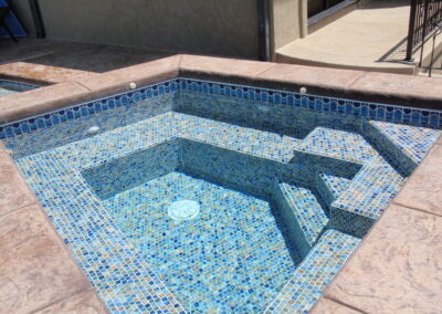 Custom All Tile Spa - Colorado